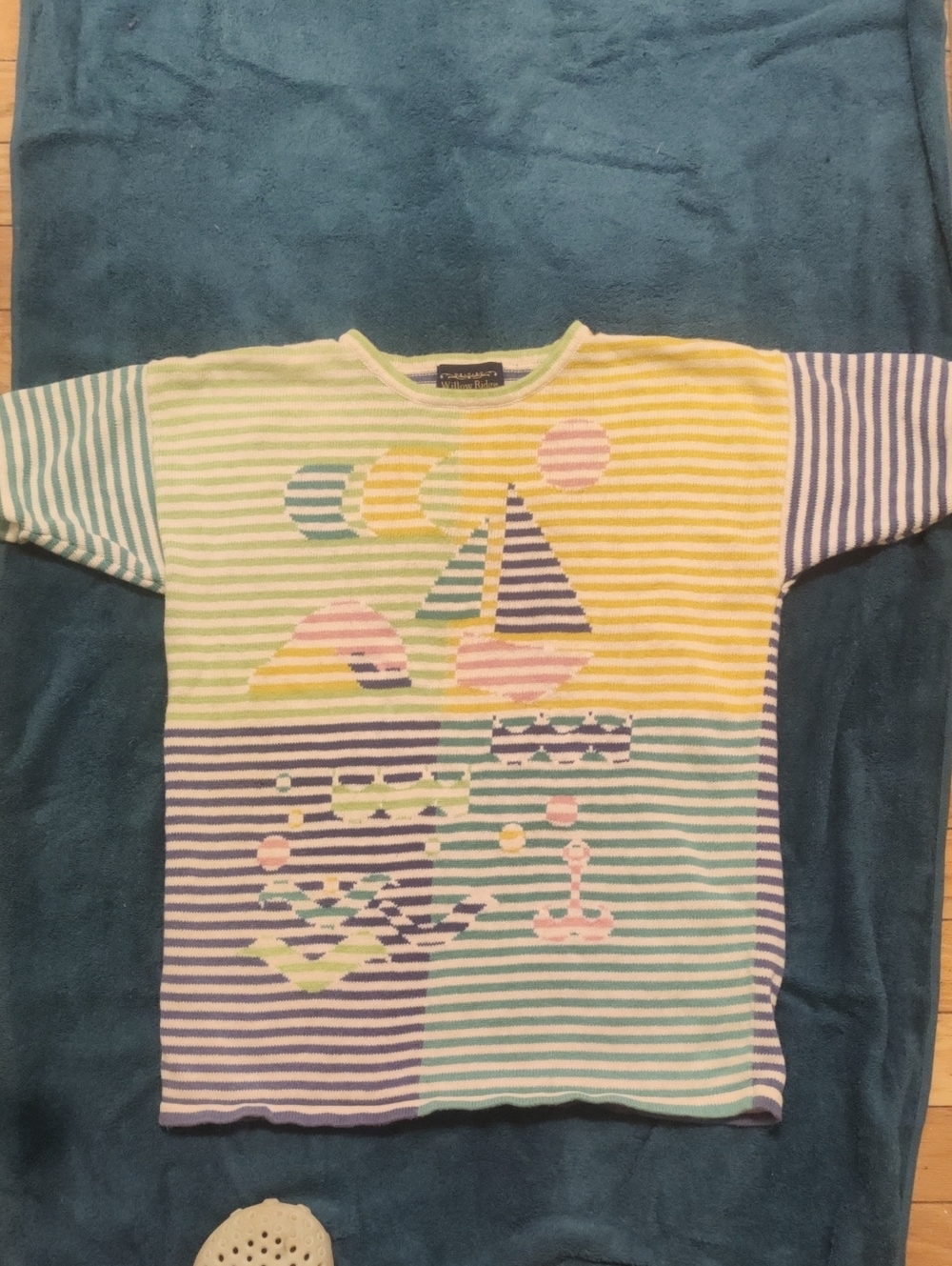 Willow Ridge Multicolor Striped Short Sleeve Tee